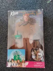Barbie Ken as cowardly lion from wizard of oz NIB 1999