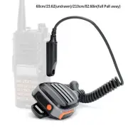 Hand Speaker Microphone PTT For Baofeng UV-9R PLUS BF-A58 Radio Walkie Talkie D