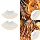 50x Barbecue Skewers for Grilling Heat Resistant Stainless Steel Kabob Skewers
