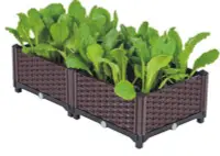 在飛比找露天拍賣優惠-組合式種植盆 蔬菜種植箱 高雄現貨【積木型 可自由組裝】種菜