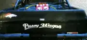 1/10 RC Crawler PUSSY WAGON Sticker Decal scx10III rc4wd RGT HSP trx4 MST