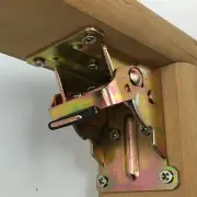 4 Pcs Folding Sofa Feet and Locking Hinge Brackets for Table Legs