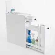 Toilet Storage Caddy Cabinet Bathroom Organizer Shelf Drawer Cupboard