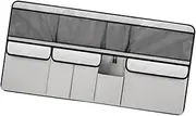 Leefasy Car Trunk Organizer Storage,Multi Compartment Container Waterproof Backseat Hanging Bag for Vehicle Van Luggage Camping, Gray