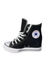 Size 8 - Converse Chuck Taylor All Star Wedge Platform High Black Red Navy W