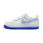 NIKE AIR FORCE 1 SHADOW 女鞋 藍白色 絨布 漸層 經典 AF1 休閒鞋 FJ4567-100