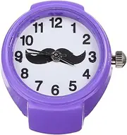 [Veemoon] Decorative Finger Ring Watch Stylish Elastic Finger Watch for Women Practical Digital Ring Festival present Comfortable and Safe Material