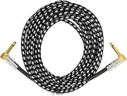 JORINDO 6M 6.35MM Male Head Audio Guitar Cable Electric Guitar Amp Cord 1/4 Inch Instrument Cable for Electric Guitar Amplifier Music Lovers (JD6213)
