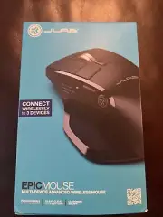 JLab Epic Wireless Mouse For PC, Laptop, Mice, 2.4G, Bluetooth, Black