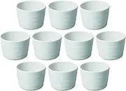 Set of 10 Oxidized Glaze Tsuyumaki Tsuyumaki [Tsuyu Container]