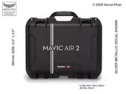 DJI Mavic Air 2 Drone Case Decal for Nanuk Pelican GoProfessional GPC & More
