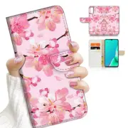( For Vivo Y11s ) Flip Case Cover AJ23662 Cherry Bloom Flower