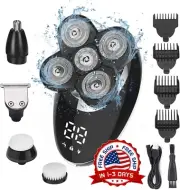 Bald Head Shavers for Men Smart Best Shaver Smooth Skull Cord Cordless Wet Dry
