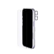 Tech21 Bundle Pack - EvoClear Case + Tempered Glass + Lens Protector for iPhone 16 Pro Max Clear - Clear