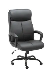 Black PU High Back Office Chair