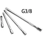 4Pcs 1/4 3/8inch Socket Ratchet Wrench Extension Rod Steering Sleeve Connecting