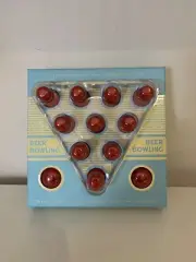 Brass Monkey Beer Bowling Drinking Game Set (Board Game)