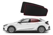 Genuine SNAPSHADES Car Rear Window Shades for Honda Civic Hatchback 10th Gen ...