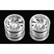 RC4Z-W0148 RC 4WD Force Directional Semi Rear Wheels w/Spiked Caps (2)