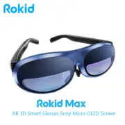 Rokid Max AR 3D Smart Glasses Micro OLED 360" HD Giant Screen for Phones/Switch