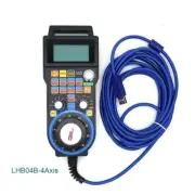 LHB04B-4Axis Mach3 Wired CNC MPG Handwheel Pendant For 4-Axis CNC Engraving #TZT
