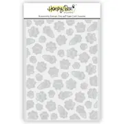 Honey Bee Paw Prints Embossing Folder