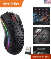 M808 Storm Pro Wireless Gaming Mouse, RGB Honeycomb Form - 16,000 DPI Optical...