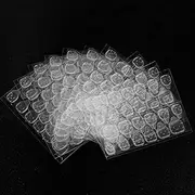 10 Sheets Nail Sticker for Press on Nail Sticky Tabs，Double Side Jelly Adhesive Tapes Stickers Manicure Adhesive Tabs Nail Glue