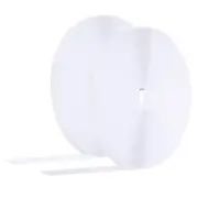 1 Set 1" x 82ft Hook and Loop Strips Roll Tape Double Sided White