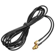 2PCS 3M RP-SMA Male to Female Coaxial Extension Cable Router Antenna Extender US