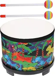 Drum Wooden Toys - Instrument Kids Trums | Drum Toy with Chopsticks | Toddler Drum Set Instruments Percussion Toys Musical Birthday for Children and Girls