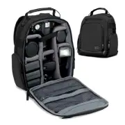 Portable Camera Backpack for DSLR with Customizable Accessory Dividers, Weath...