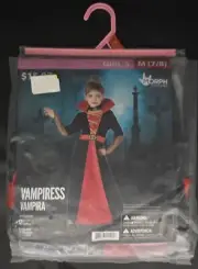 Morph Costumes Vampiress Vampire Dracula Halloween Costume Girls M (7/8)