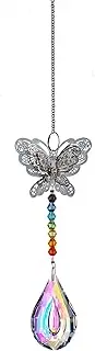 Crystal Suncatchers Hanging Ornaments, Rainbow Maker Sun Catchers Indoor Window Garden Decor Gift Indoor Window Home Car Decor Gift