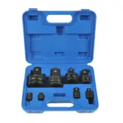 Impact Socket Adaptor Set Ratchet Drive Increaser Reducer Convertor 8pcs