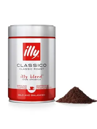 illy 義大利原裝進口 中焙/深焙/低咖啡因 咖啡豆及咖啡粉 (250g) (8.3折)