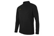 Ellesse Mens Rolbi Quarter Zip Top (Black) - UTCS2477