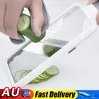 Safe Mandoline Potato Slicer Food Veggie Chopper 3 Modes Adjustable Thickness