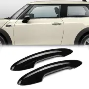 For MINI for Cooper F54 F55 F56 F57 F60 Glossy Black Door Side Handle Trim Cover (for: Mini)