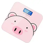 Electronic Scale for Body Weight,Smart Accurate Bathroom Scale Digital Weight Scale | USB Charging Automatic Weighing Scale Cartoon Body Scale for Women