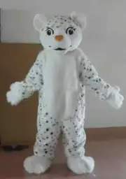 Snow Leopard Mascot Costume Suits NEW ** Game Dress Outfits Halloween