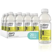 vitaminwater zero sugar squeezed electrolyte enhanced water w/vitamins lemona...