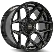 20x10 4PLAY 4P06 Gloss Black Brushed Face Wheel 6x135/6x5.5 (-18mm)