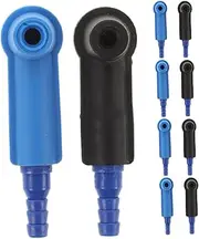 Car Truck Brake Fluid Suction Adapter Kit 12pcs Kit Bleeder Replacement Equipment for Safe and Clean Fluid Change