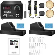 Burning Kit TEKCHIC Pro1 Wood Burners for Wood Burning Pyrography with 20 Wire N