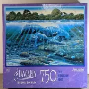 MB Seascapes By Robert Lyn Nelson Jigsaw Puzzle 750 Piece Manatee Gentle Giants