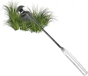 Weeder Tool | Weeds Pulling Tool - Weeding Puller, Stainless Steel Hand Weeder Tool, Garden Weeding Trowel, 4 Teeth Stand Up Hand Weeding Tool for Weeder Transplanting Gardening Pochy
