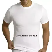 3 Men's Axiom short Sleeve Crew-Neck Cotton Plush Interlock Art. 6515