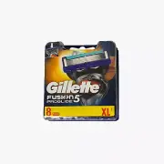 GILLETTE FUSION PROGLIDE MANUAL RAZOR Blades 8 Cartridges