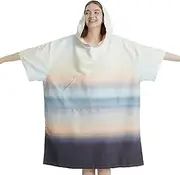 Surf Poncho Changing Robe Quick-Dry Beach Towel Large Microfiber Breathable Towel Poncho with Hood Pocket for Men Women Adults